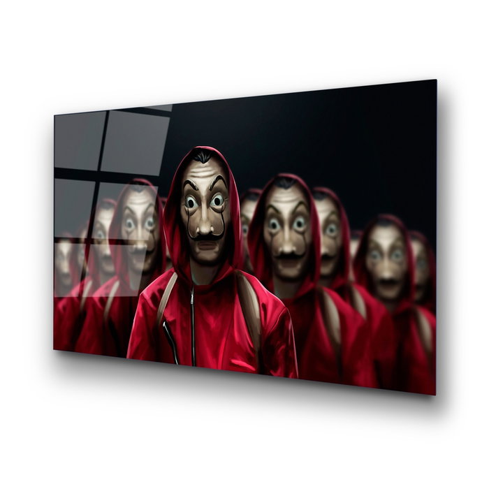 Wallity Pintura Decorativa de Vidrio Templado UV-099 Multicolor 70 x 100 cm